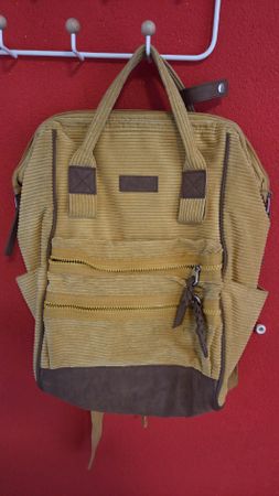 Rucksack Damen Gelb Guter Zustand