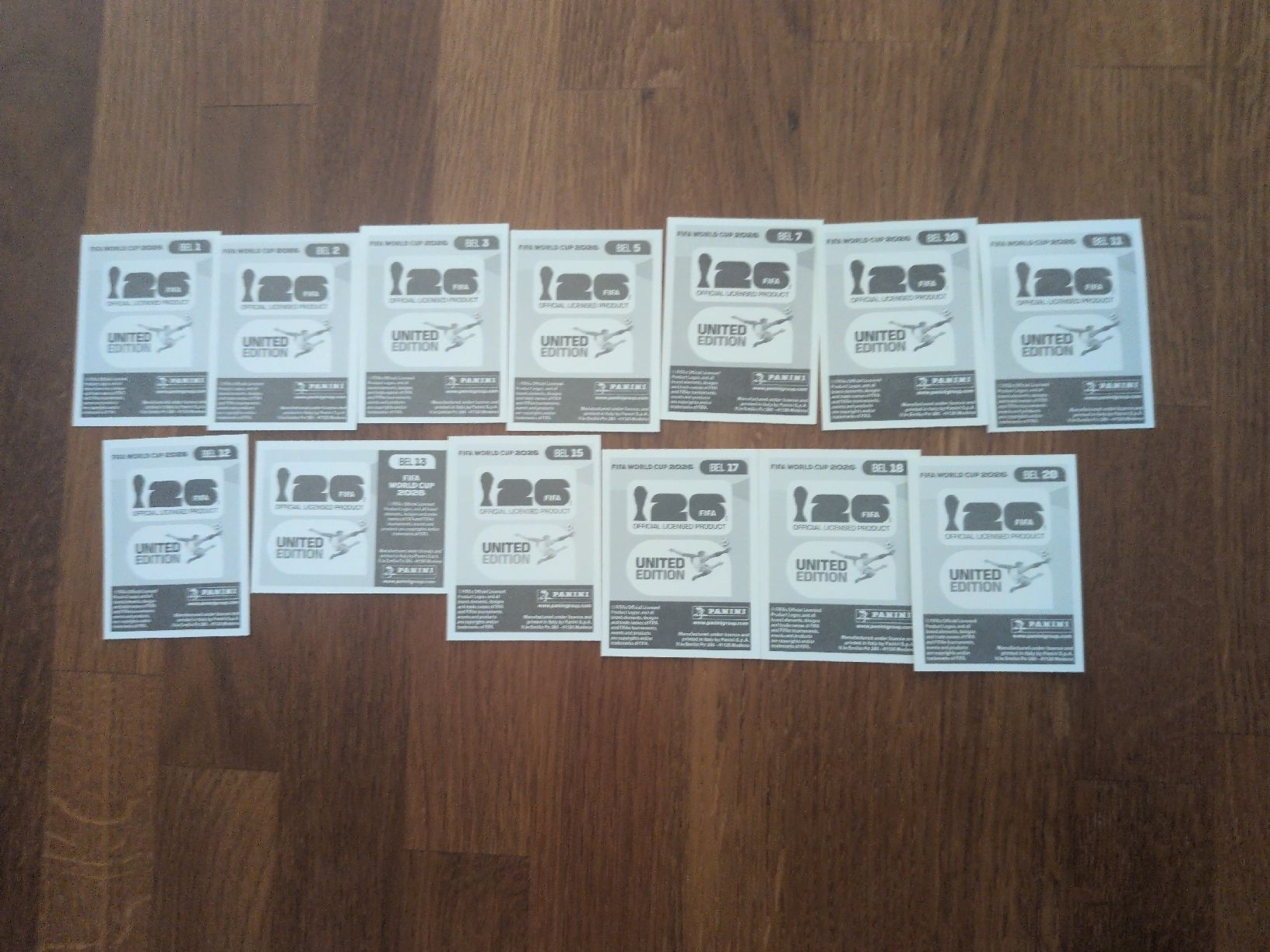 Panini Cartes à collectionner: 13 Belgien Panini – Neuf (Voir description) à Dittingen par uke4243