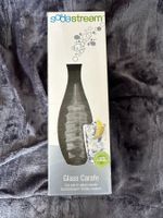 Sodastream Glasflasche mit schwarzem Deckel 0.60l