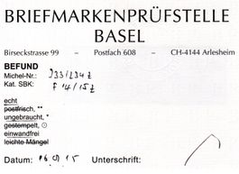 1.VII.1929 FLUGPOSTMARKEN MIT BEFUND * - FP6