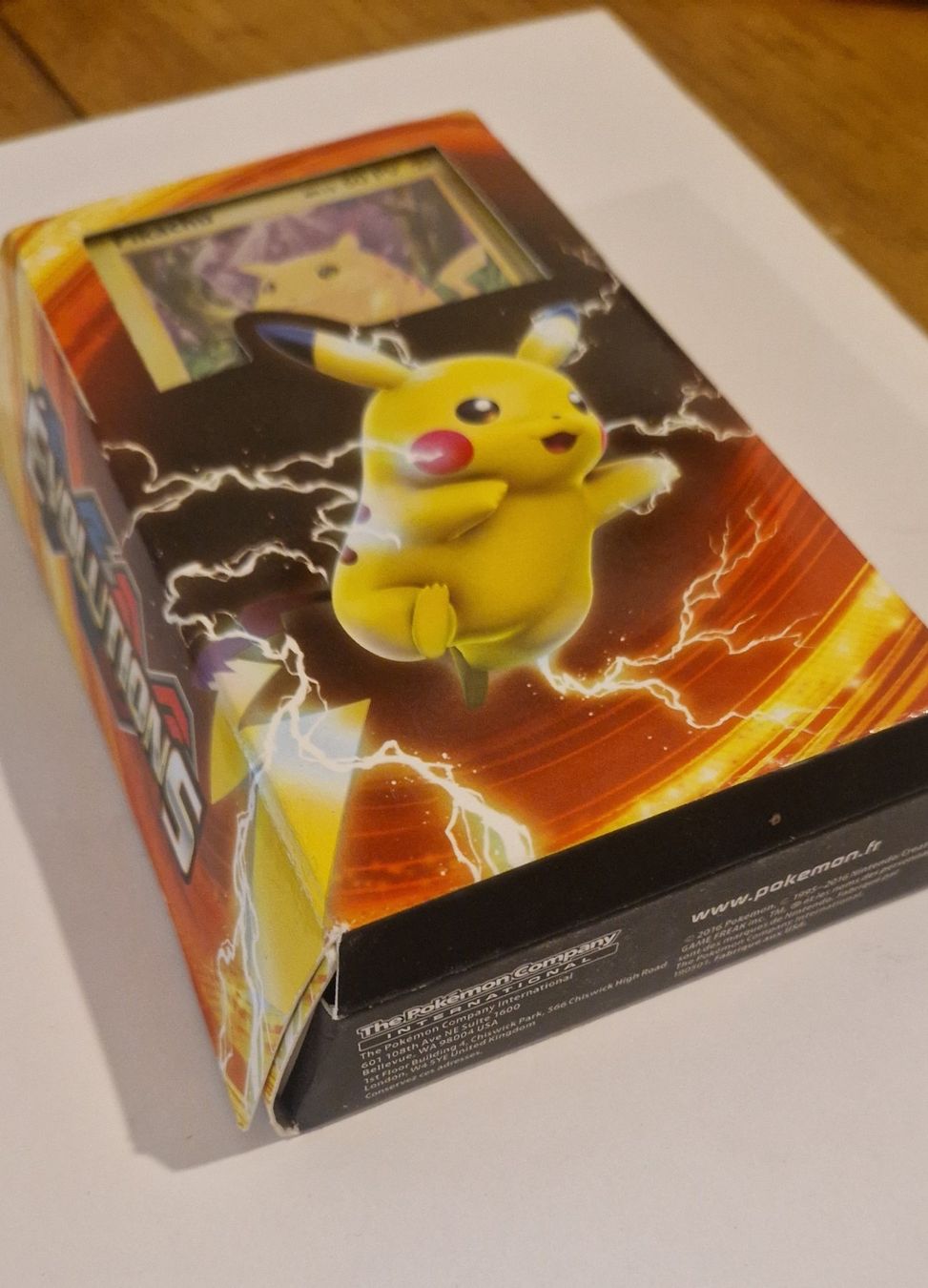 Pokémon Carte collezionabili: Deck à theme: Pikachu evolution – Usato da Murist venduto da suki453 2