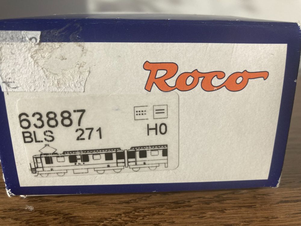 HO ROCO 63880 BLS SWISS AE 8/8 274 ELECTRIC DOUBLE LOCOMOTIVE