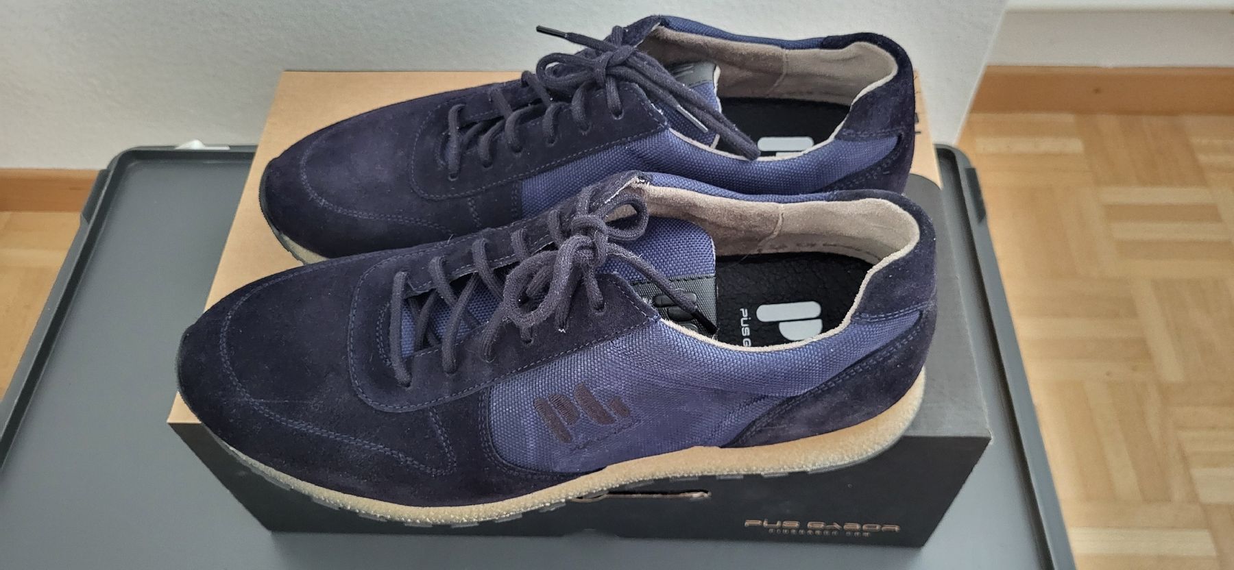 Gabor Herrenschuhe: Pius Gabor Herren Schuhe, Grösse 43, Dunkelblau – Gebraucht aus Emmenbrücke von tazuza 4