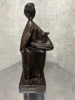 Mutterkind Bronze Skulptur, schweiz. Kunst, signiert, Midcen