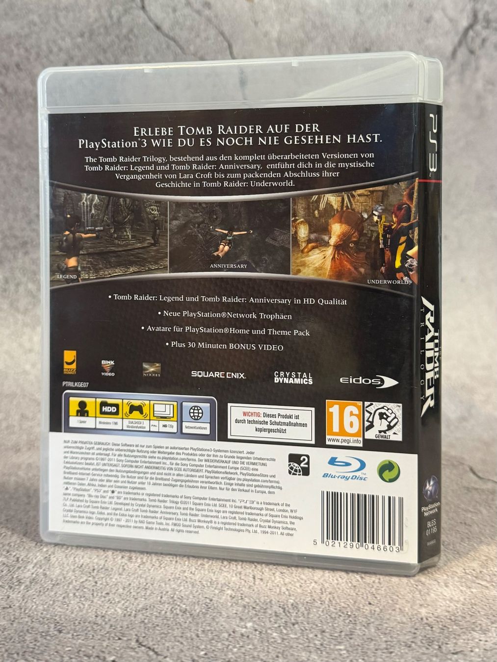 Giochi: The Tomb Raider Trilogy [PS3] – Usato da Niederwil SO venduto da BlueSonic 1