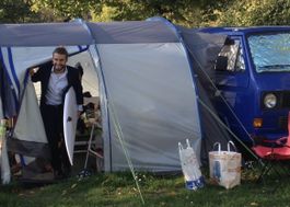 Busvorzelt Berger Summerstar 1 Saison gebraucht