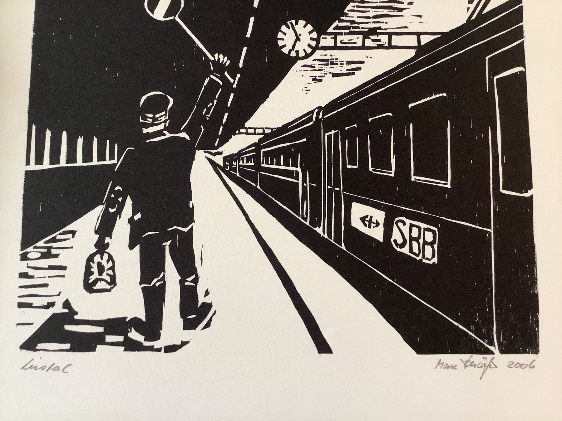 Foto & Immagini: Toller Holzdruck von SBB – Usato da Triesen venduto da boston7 4
