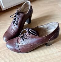 Braune Leder Schuhe Gr. 37 - Frühlings  Look!