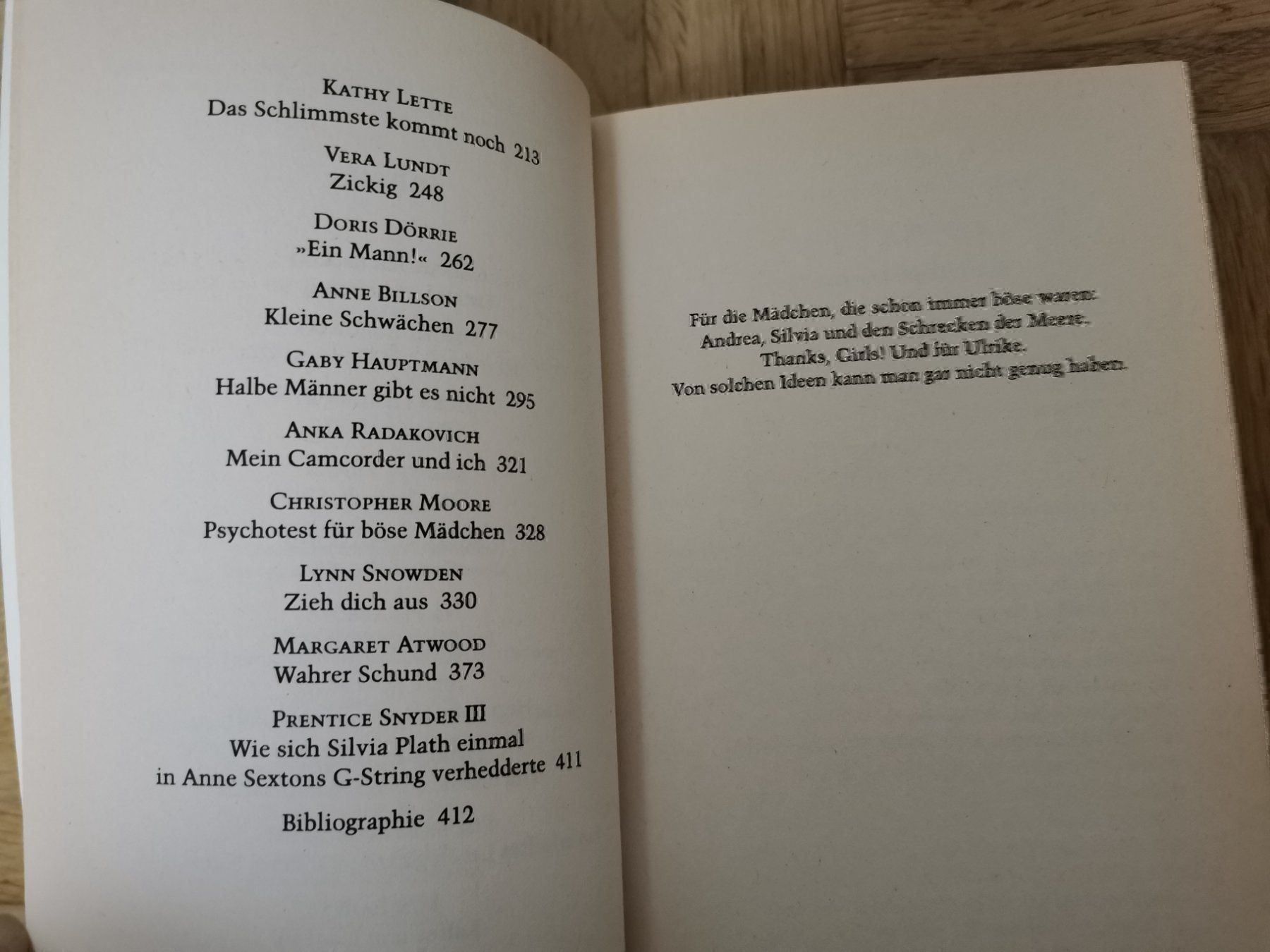 Bücher: Das grosse Böse Mädchen Lesebuch - Kurzgeschichten – Gebraucht aus Stäfa von flamingo_17 4