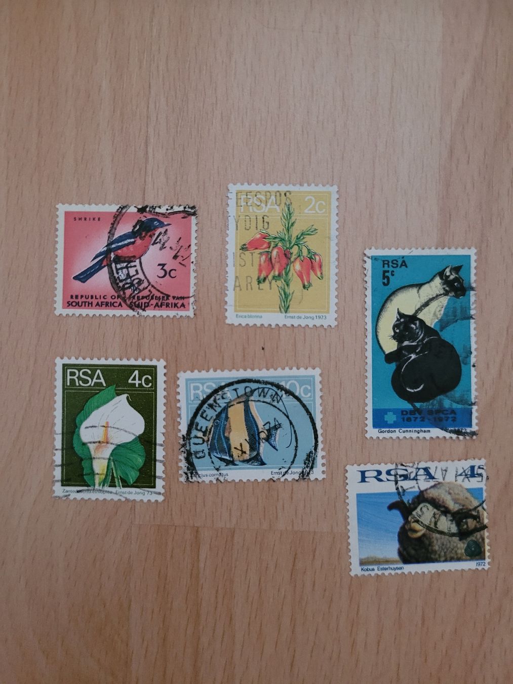 Tutti i francobolli: Briefmarken Südafrika Natur – Usato da Inwil venduto da Flower2325