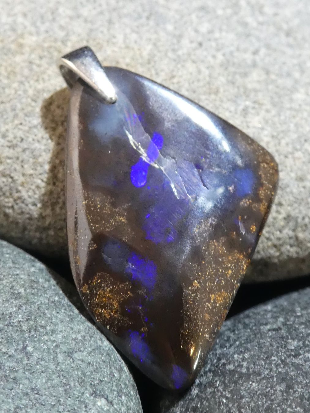 Anhänger: Boulder Opal Anhänger. – Neu (gemäss Beschreibung) aus Niederbüren von Raphael014 2