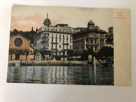Alte Ansichtskarte Lugano Hotel International vor 1920
