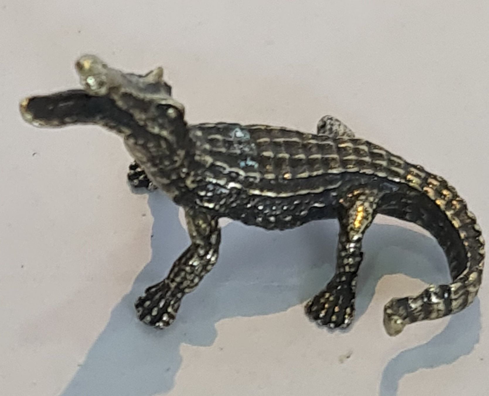 Statuette: Krokodil aus Messing – Nuovo (secondo la descrizione) da Uerkheim venduto da Kaufoption 2