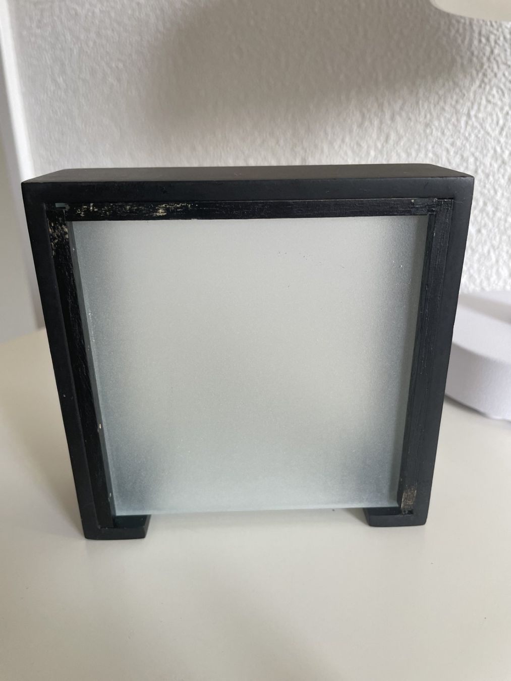 Sottobicchieri: 4 schlichte Spieghel/Glasuntersetzer mit Halter 10x10cm – Usato da Winkel venduto da Kade50 2