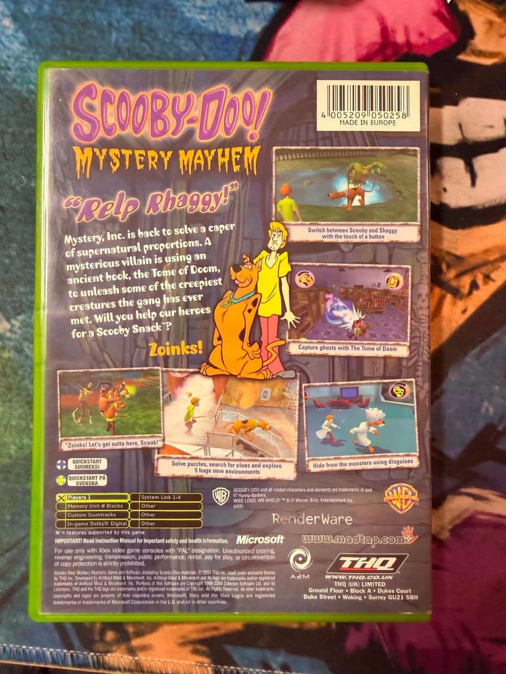 Microsoft Giochi: Scooby Doo Mystery Mayhem Microsoft Xbox – Usato da Giubiasco venduto da Ticinerd 1