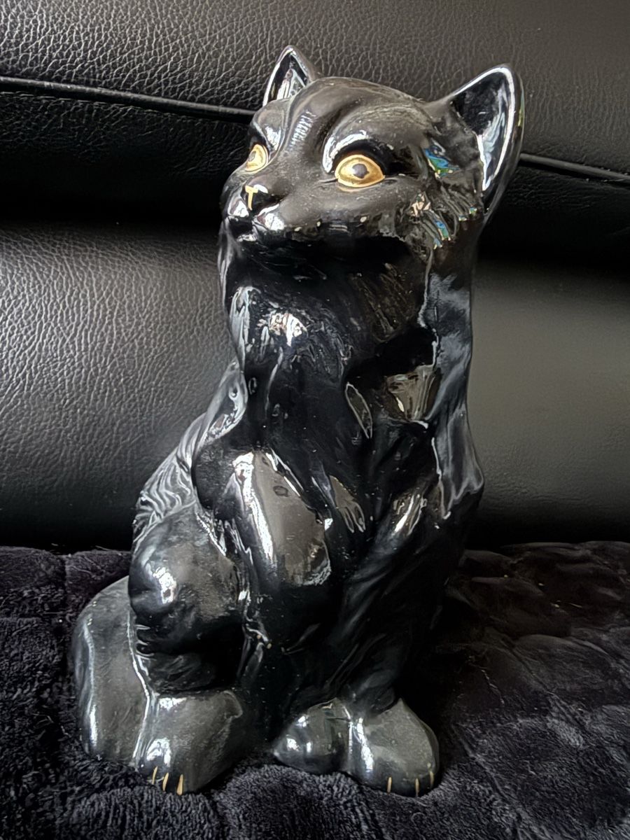 Statuette: Drei Katzen schwarz – Usato da Biel/Bienne venduto da Katja01112 5