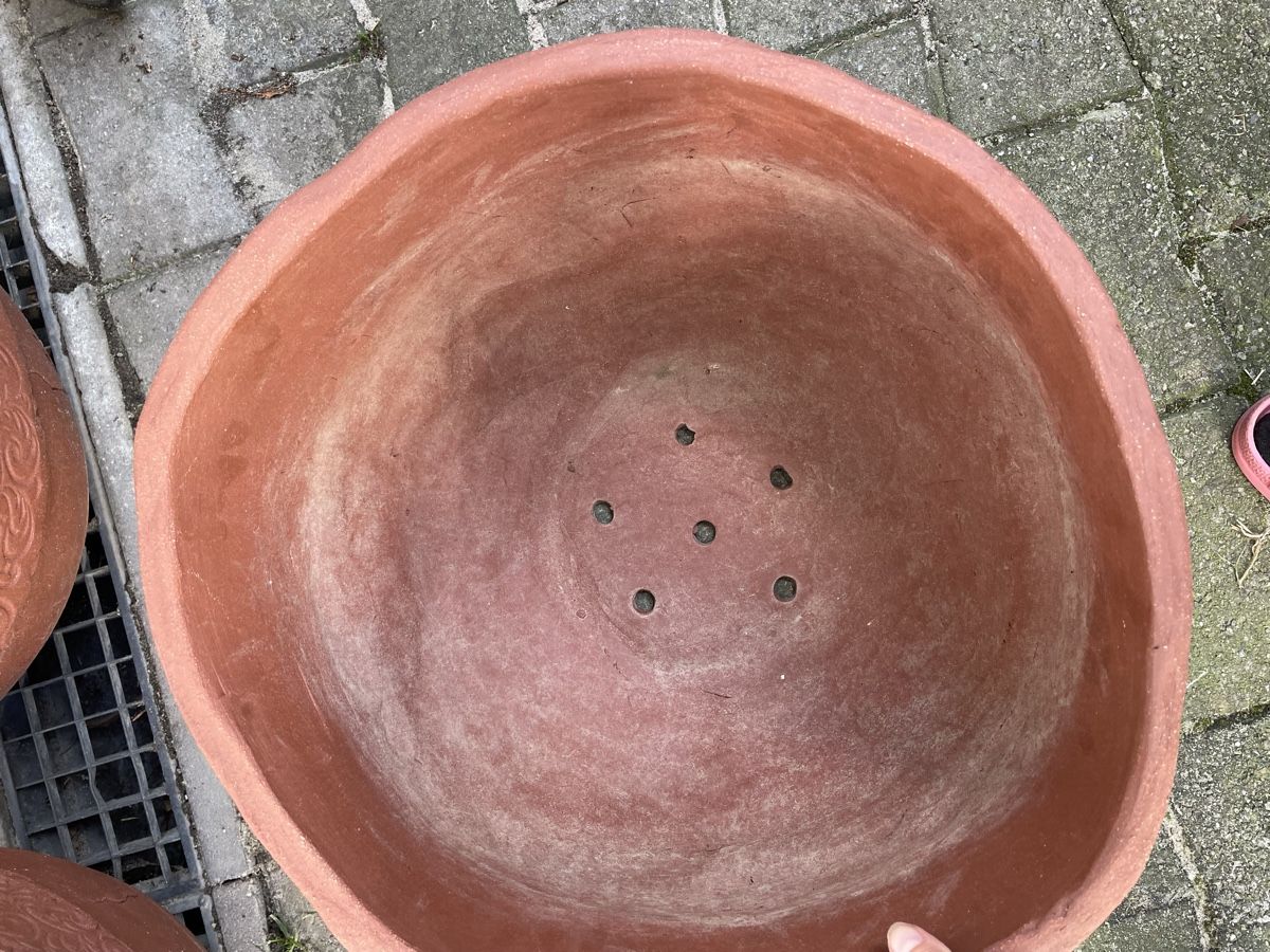Blumentöpfe: Handgetöpferte Grosse Blumen Töpfe 5x – Gebraucht aus Niederbüren von poschti 5