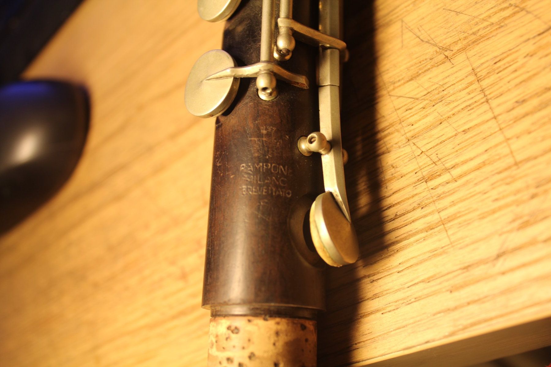 Musikinstrumente: Klarinette mit Vintage-Etui – Defekt aus Solduno von pao_mq26 2