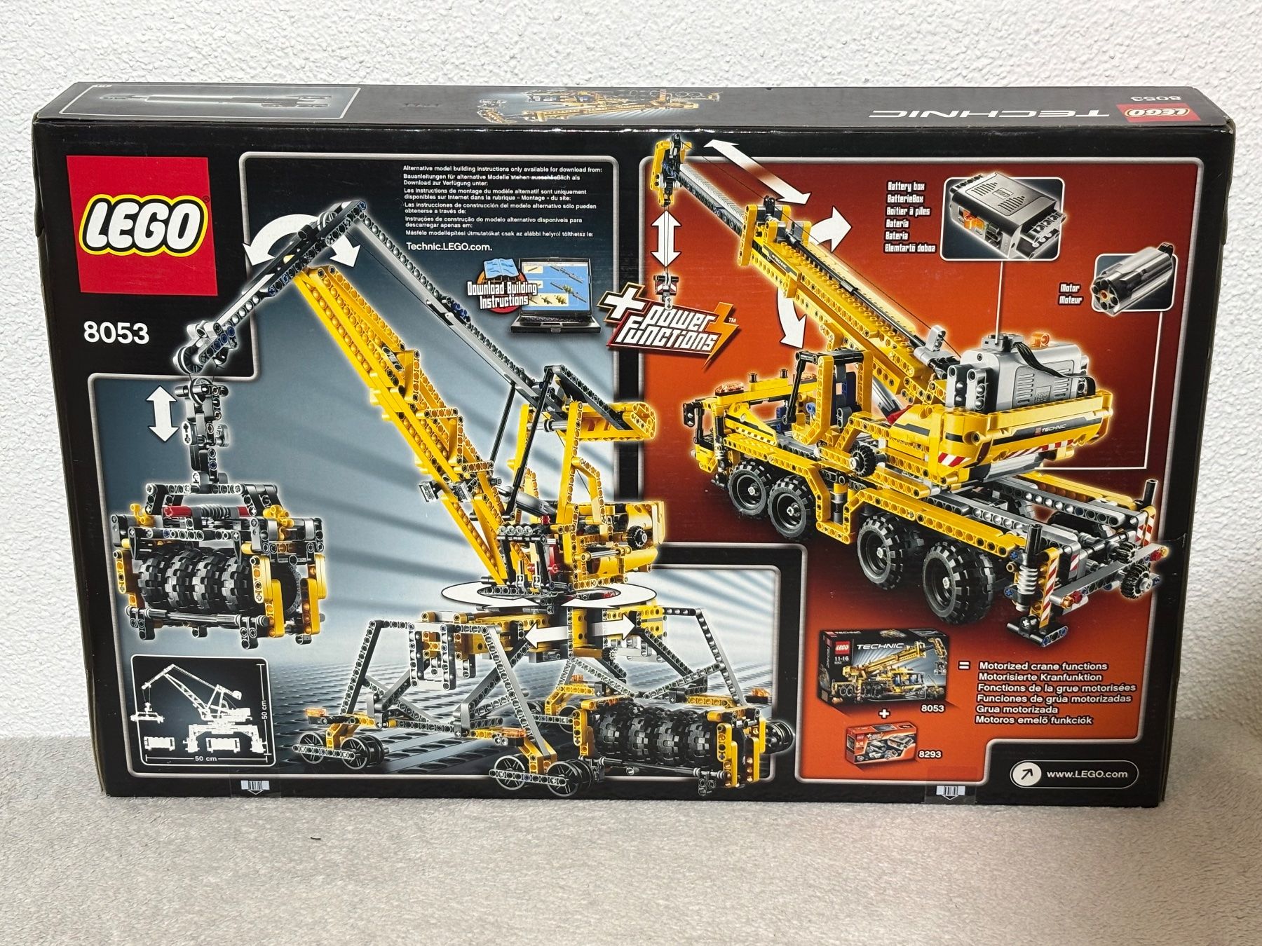 Lego Baukästen: Lego Technic Kran 8053 - Neu/OVP! – Neu und originalverpackt aus Oberegg von MR-shop 1