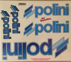 Polini Mofa Tuning Aufkleber Sticker Set 5teilig