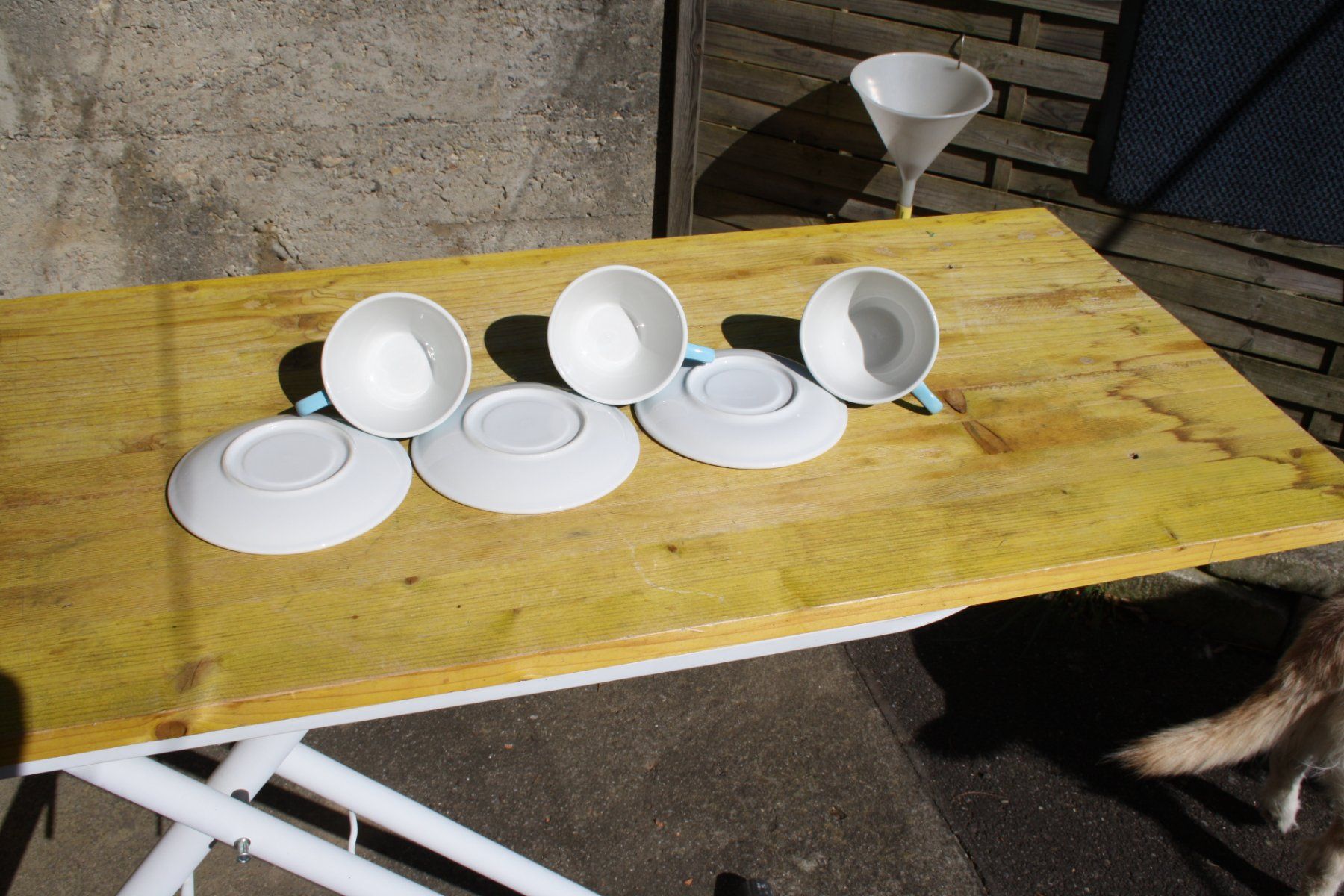 Tasses: RÖSSLER TASSE HELLBLAU – D'occasion à Wauwil par Pneuedy 8