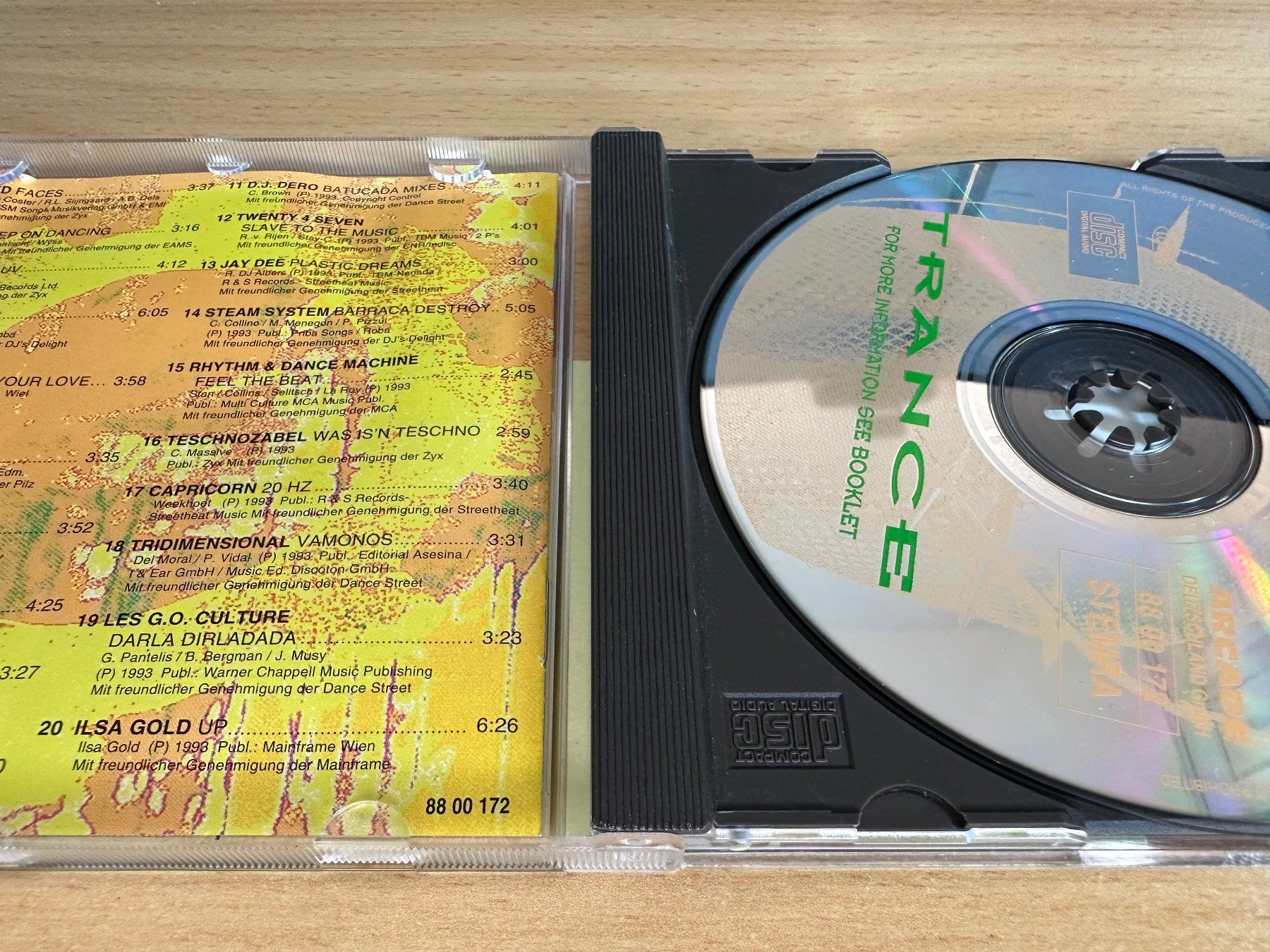 CD: Various – Dance Trance – Usato da Rikon im Tösstal venduto da Alpenmutz 2