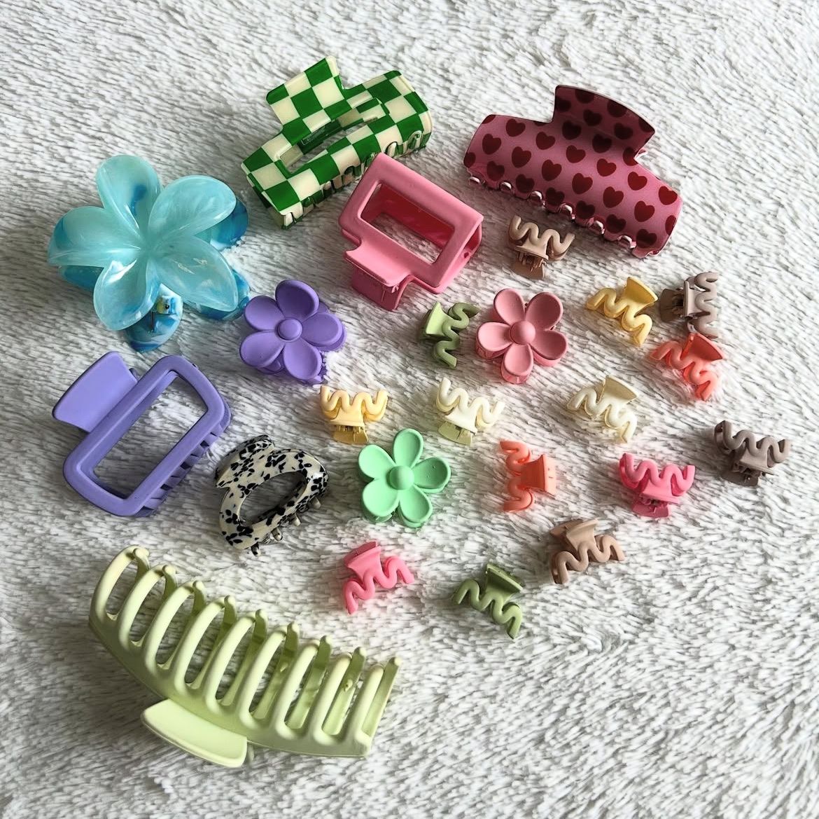 8 Stück Rutschfeste Mini-Haarklammern – 2,5 Cm, Extra Starker Halt, Pastellfarben