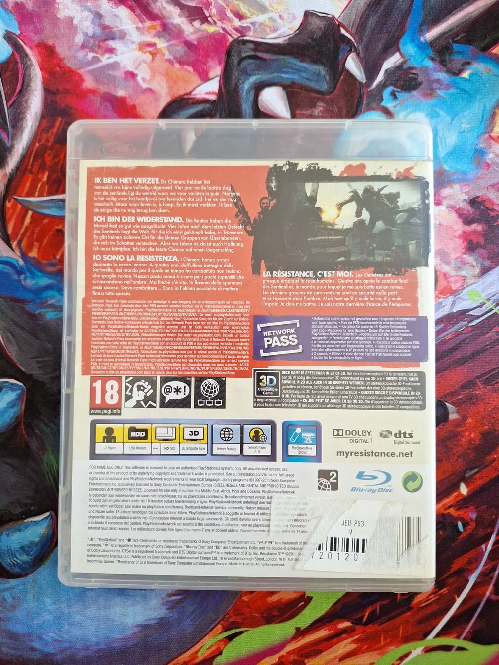 Sony Spiele: Resistance 3 - PS3 – Gebraucht aus Altstätten SG von GGsGameshop 1