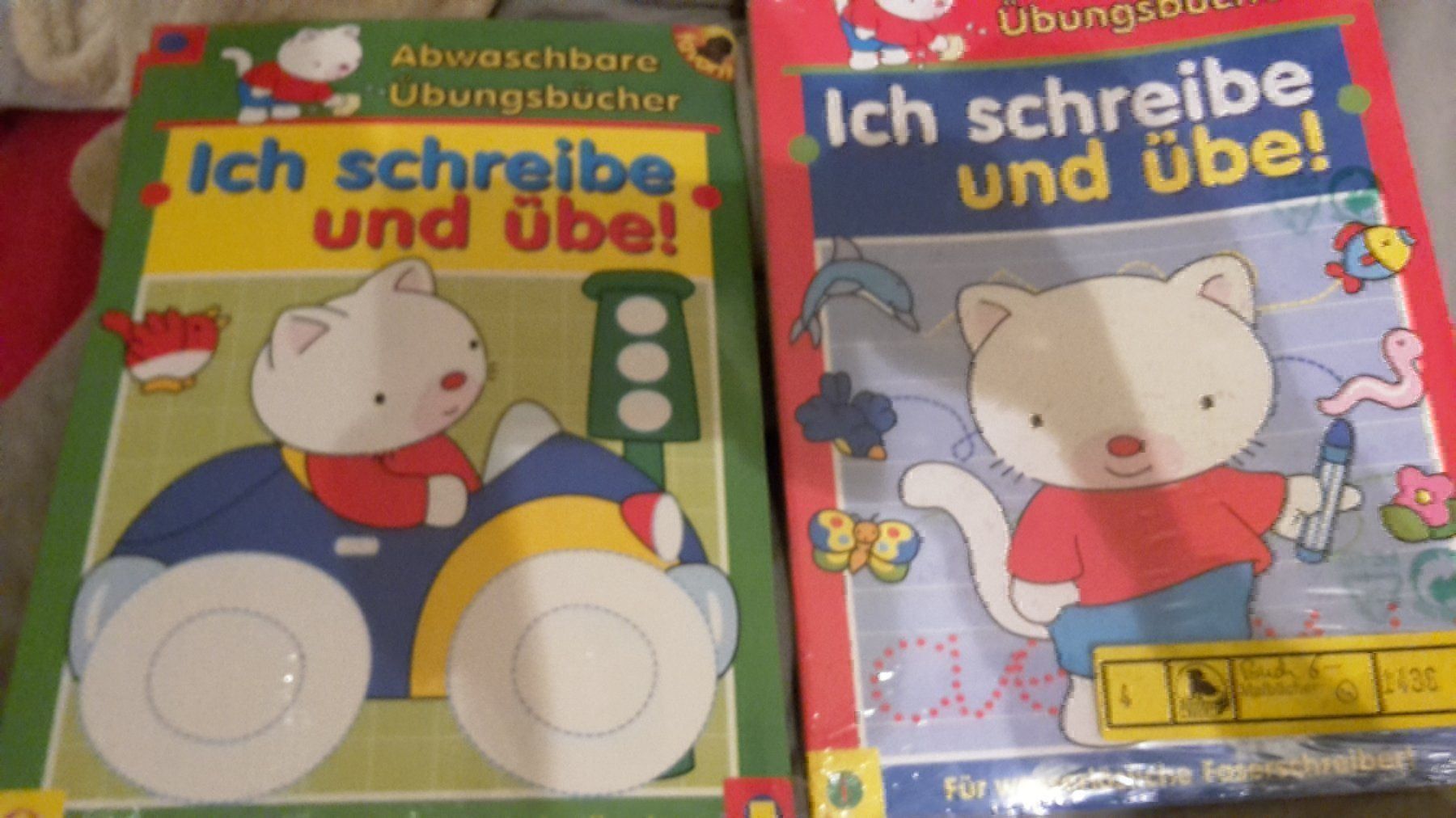 Libri: 2 abwaschbare Ūbungsbūcher – Usato da Schwarzenburg venduto da Flamingo07