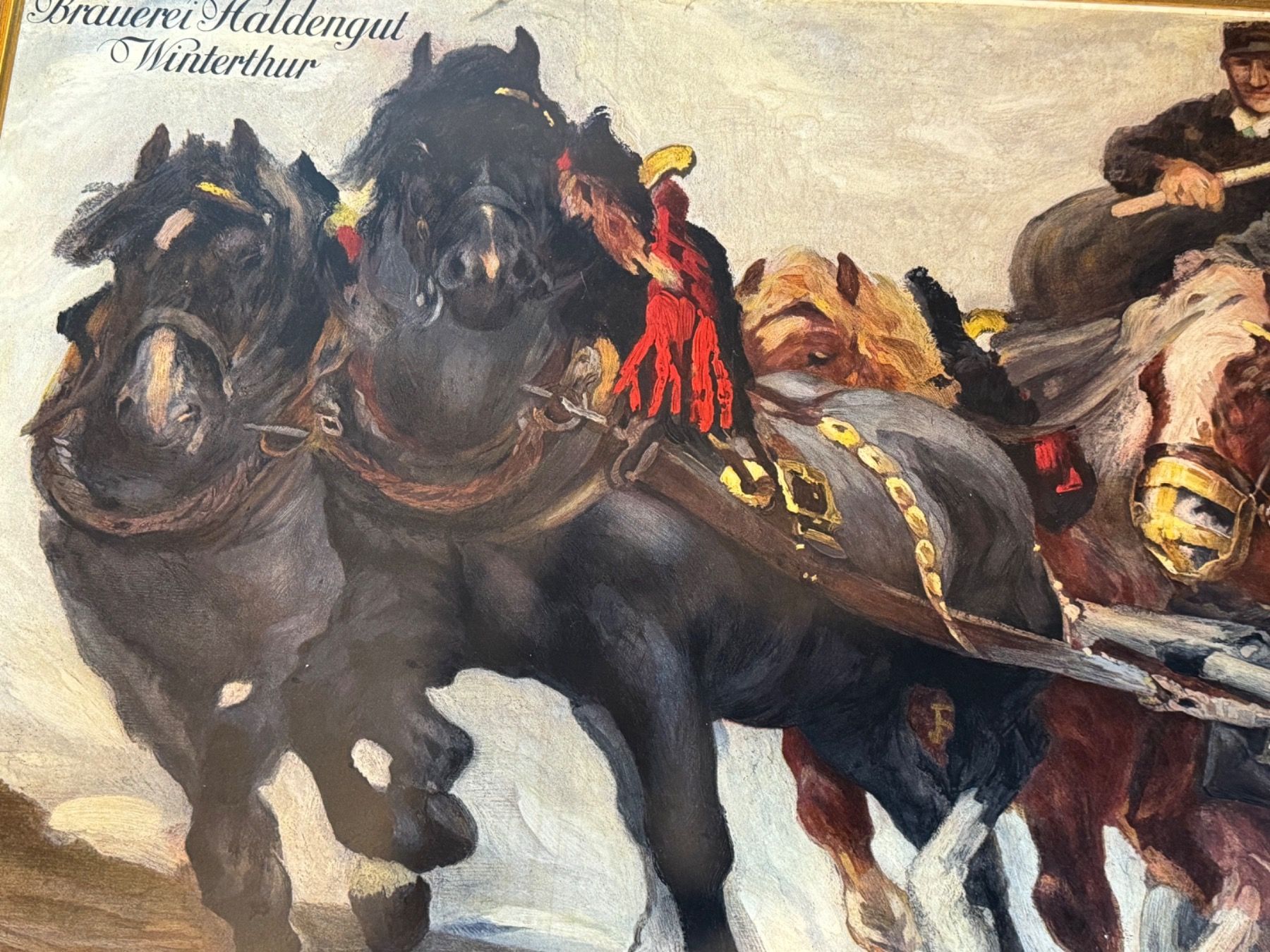 Posters & Illustrations: Grosses Haldengut Bier Winterthur Bild – D'occasion à Winterthur par sportdisco2 4