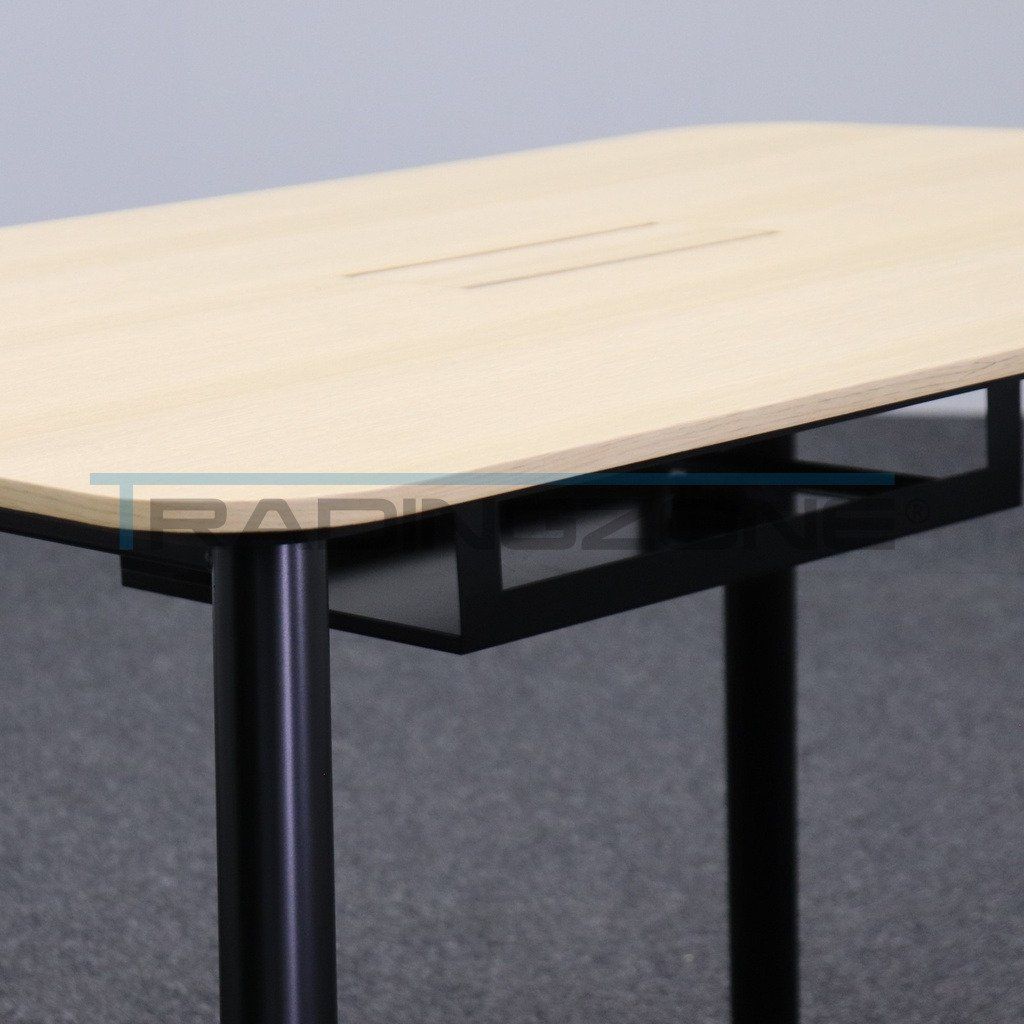 Tables: Besprechungstisch Eiche hell/Schwarz 120 × 80 cm – D'occasion à Regensdorf par Tradingzone 4