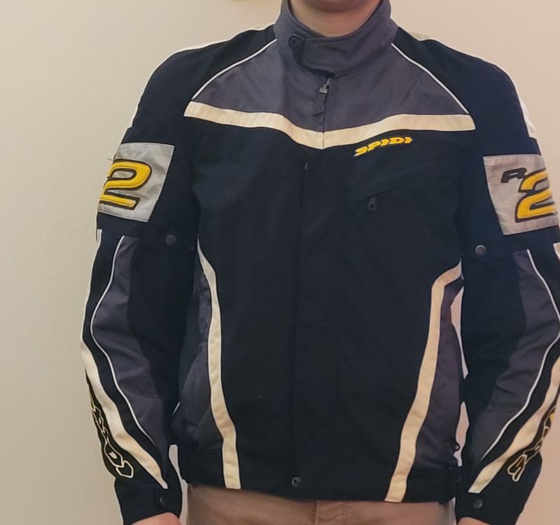 Giacca Moto Uomo Bridgmont In Pile Kevlar - Protezione CE Livello 2 - Cappuccio E Tasche Zip - Nero - Foto 3