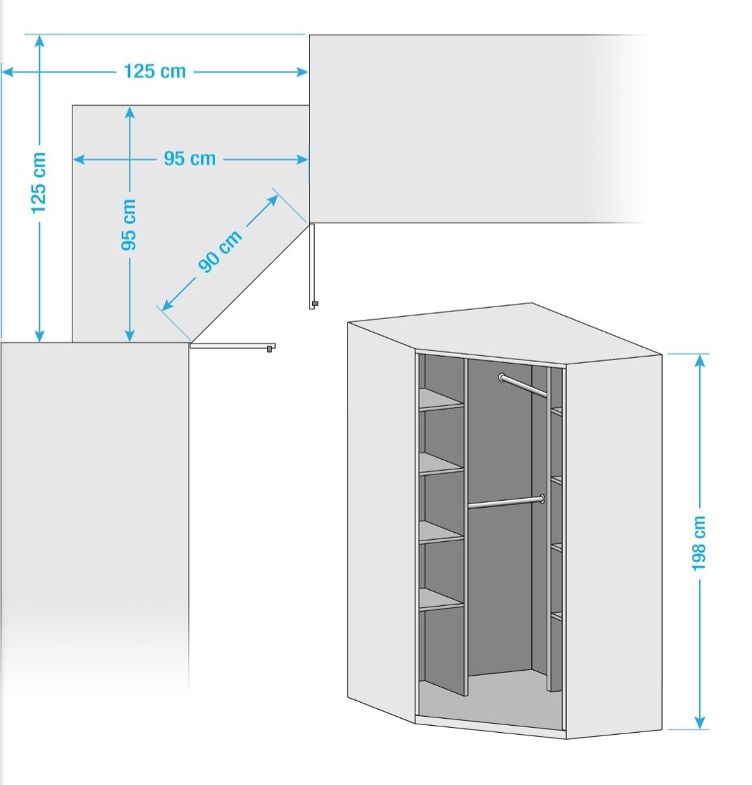 Armadi: Eckschrank von Wimex – Usato da Gerlafingen venduto da SiM_sch 2