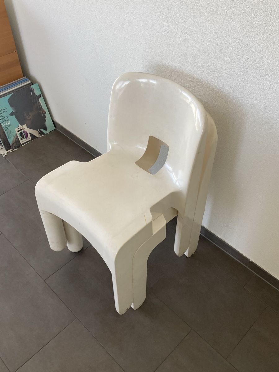 Kartell Sedie: Joe colombo 860 chair (2ea) – Usato da Frauenfeld venduto da bybong 1