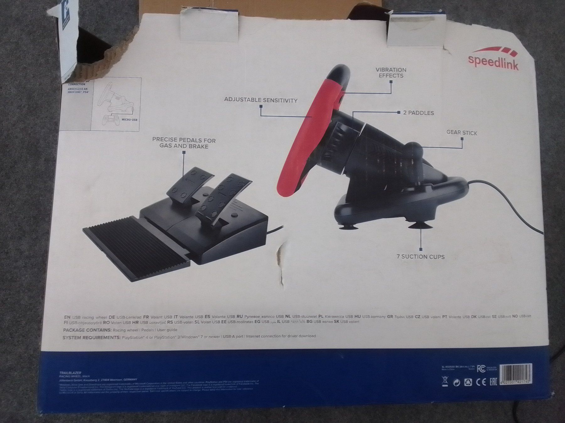 Controller: Speedlink Trailblazer Racing Wheel – Usato da Préverenges venduto da gga_f9hf 2