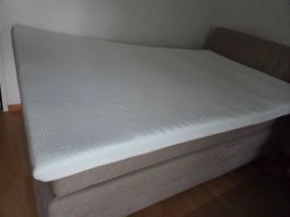 Matratzen Topper weiss gebraucht guter Zustand 120 x 200