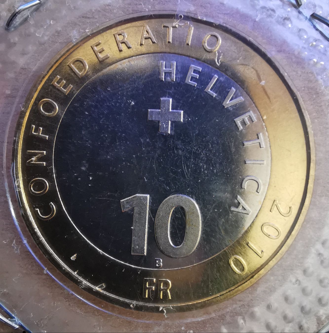 Tutti le monete: Pièce commémorative de 10 Fr., "MARMOTTE" 2010 – Nuovo e nell'imballaggio originale da Carouge GE venduto da mic_vjr5 1