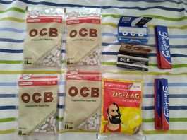 Diverses Raucherzubehör Filter, Papes