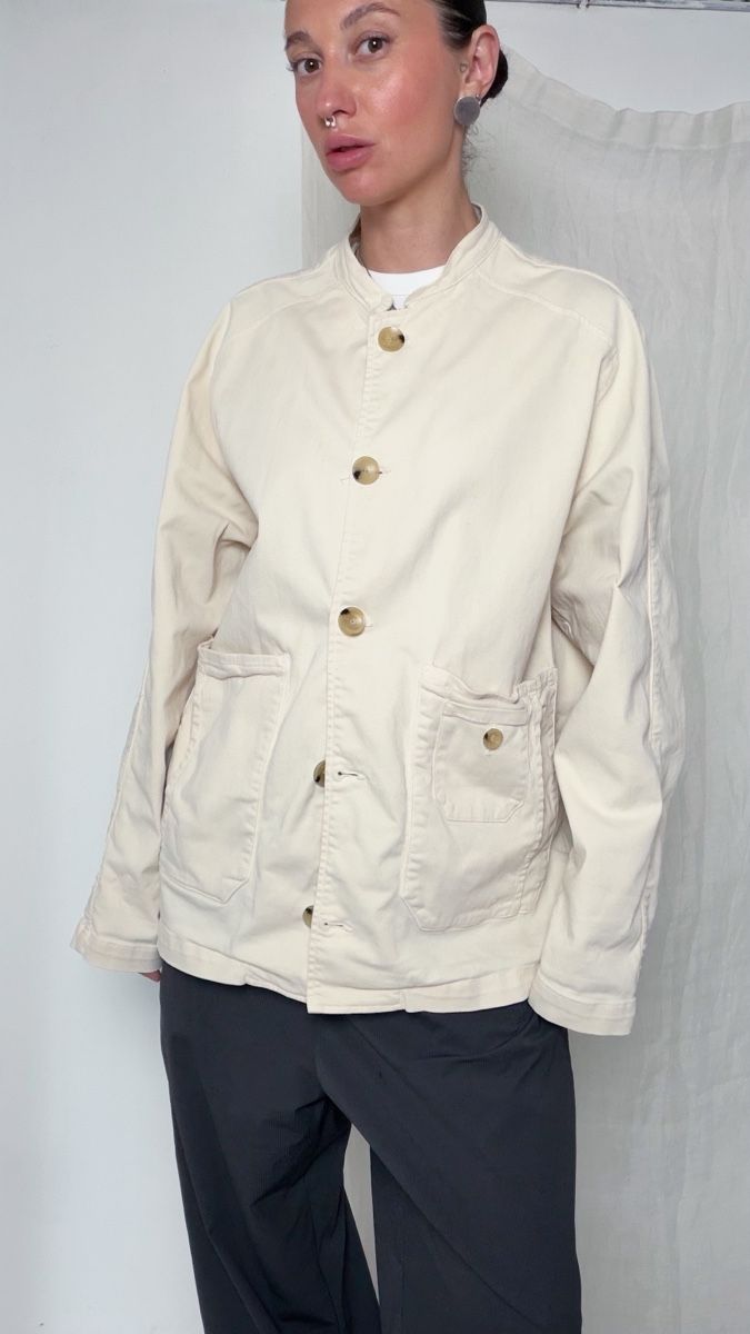 Giacche: Paloma Wool Jacket cream cotton blend size M – Usato da Knonau venduto da Grapesvintage 1