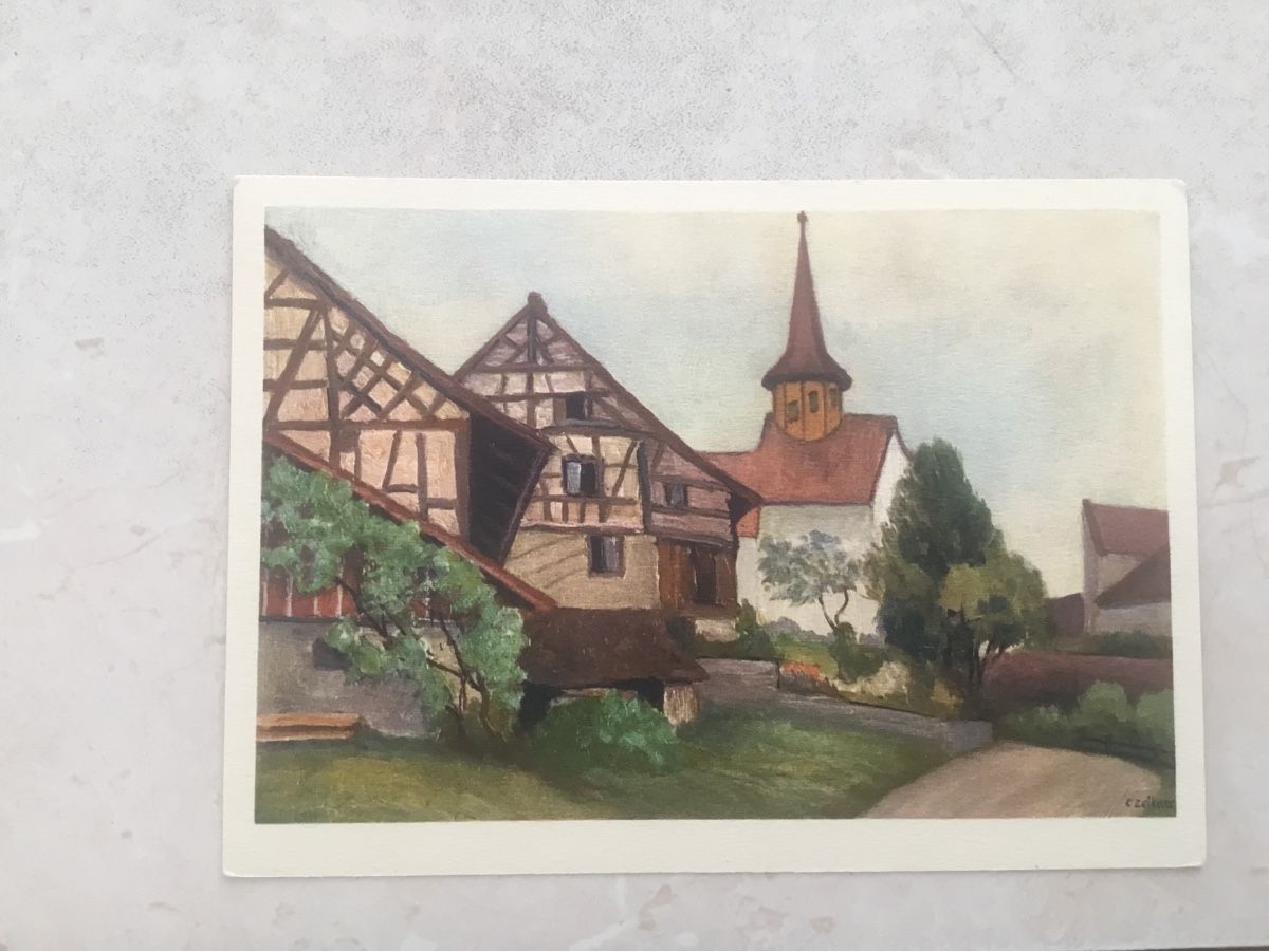 Cartes postales: 6 Künstler Ansichtskarten – Neuf (Voir description) à Appenzell par Murpa 5
