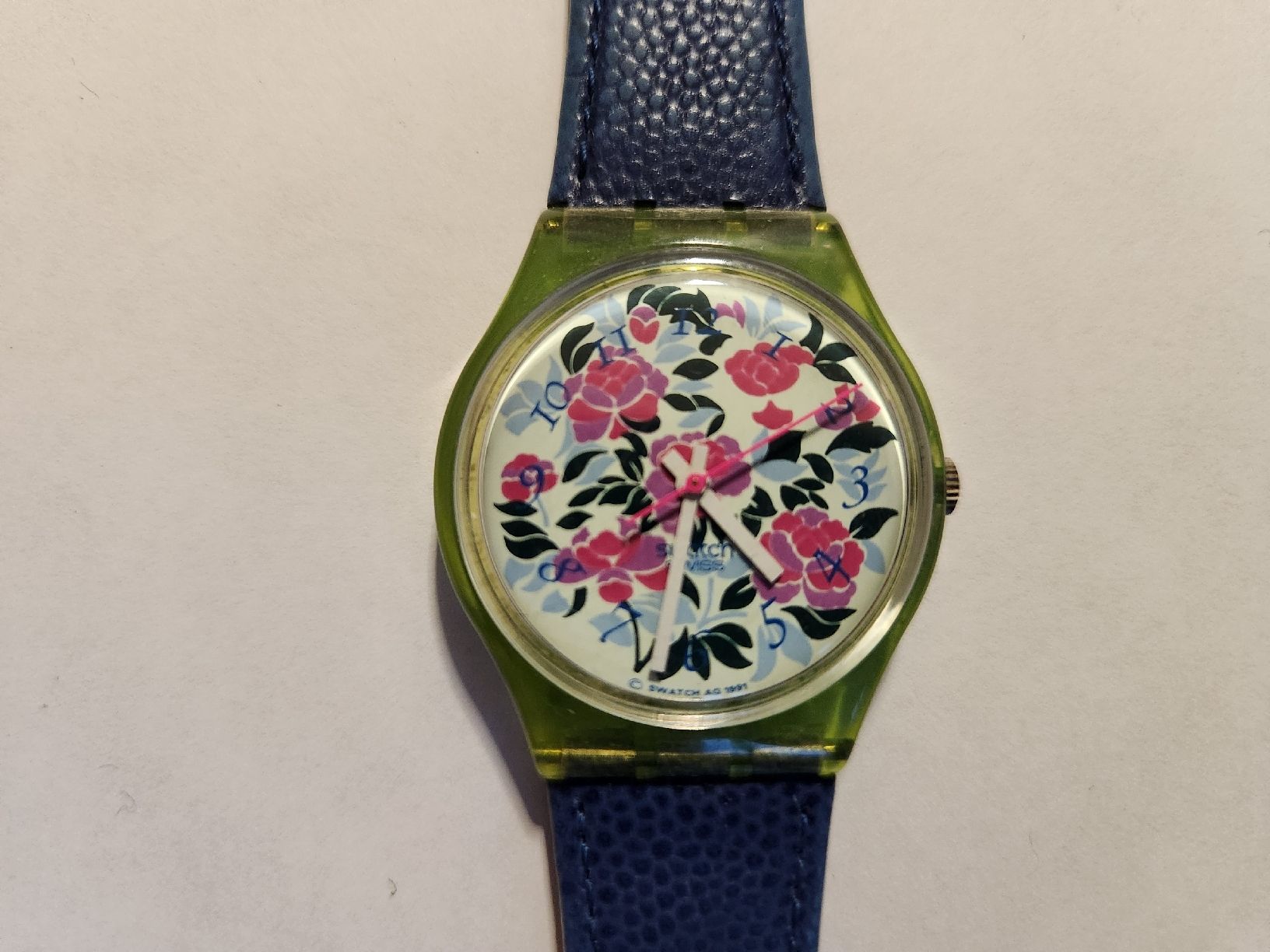 Swatch Orologi: Montre Swatch Fiori Viola Full Set – Usato da Territet venduto da Cenh 4