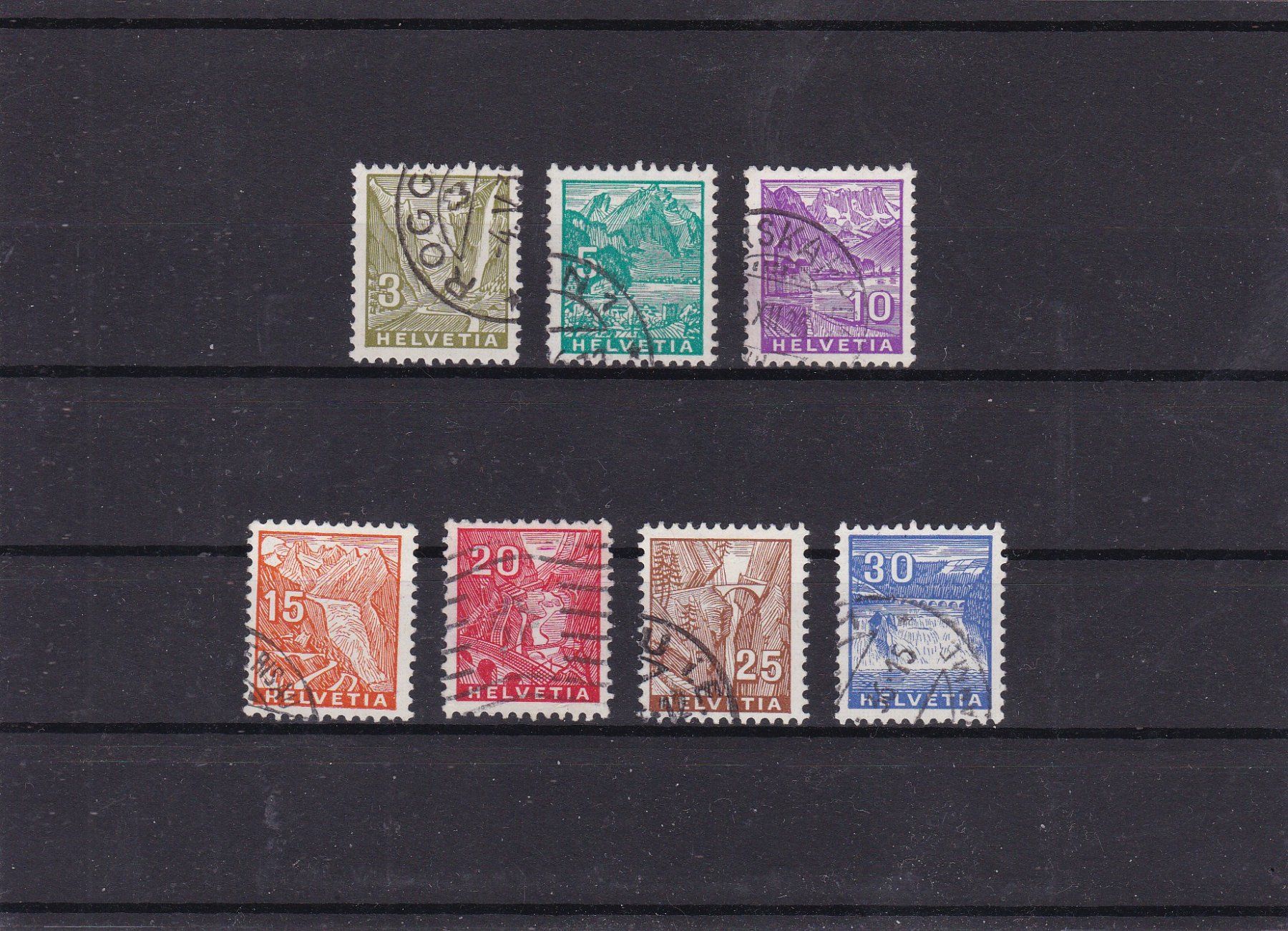 Tous les timbres: SCHWEIZ 1934 – D'occasion à Gretzenbach par Sikim