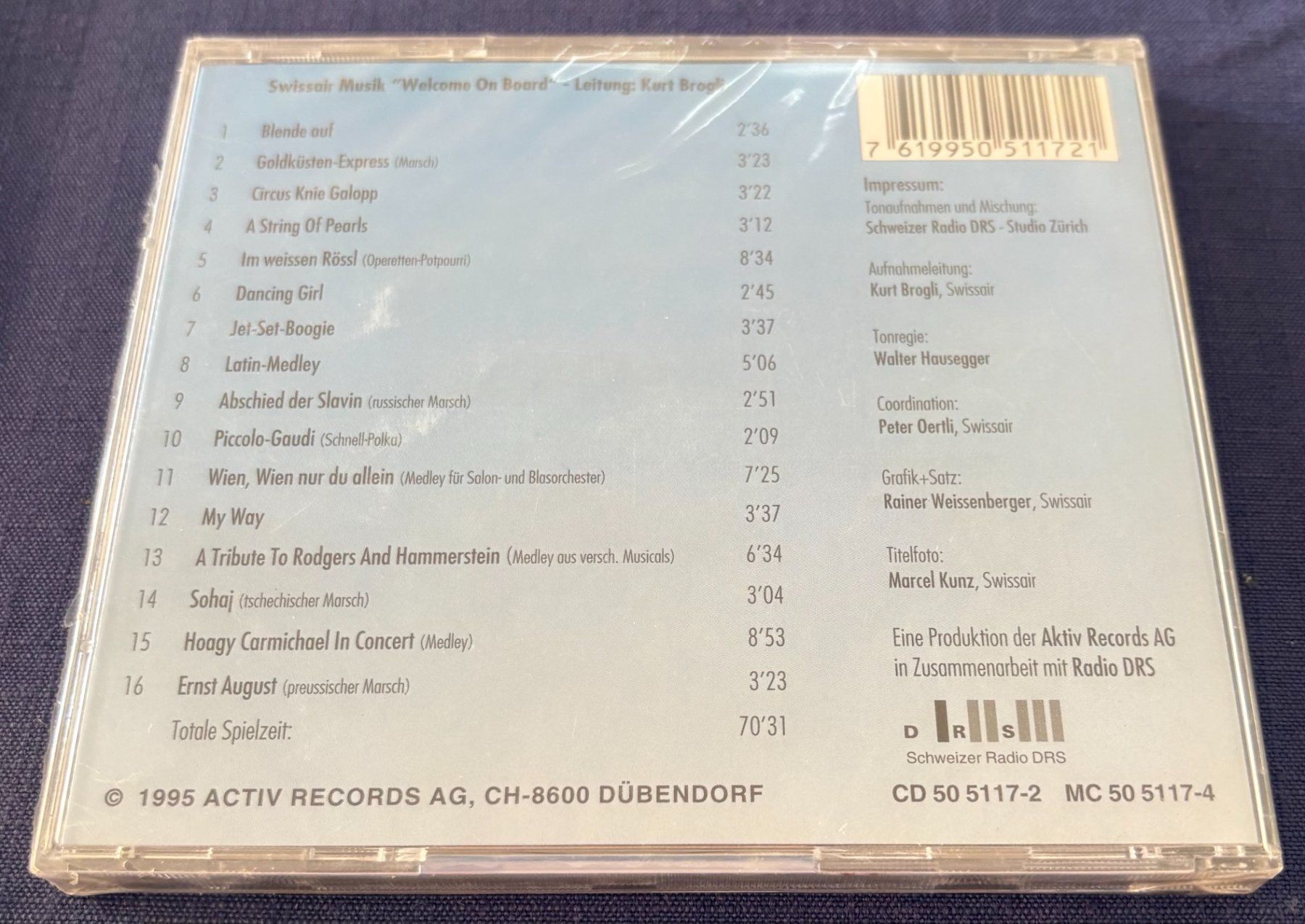 CD: SWISSAIR – Nuovo e nell'imballaggio originale da Ostermundigen venduto da wini63 1