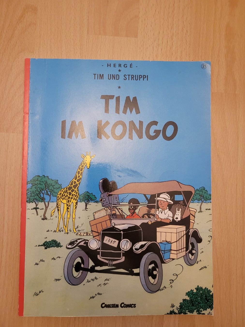 Fumetti: Tim und Struppi: Tim im Kongo – Usato da Perlen venduto da Safari_23