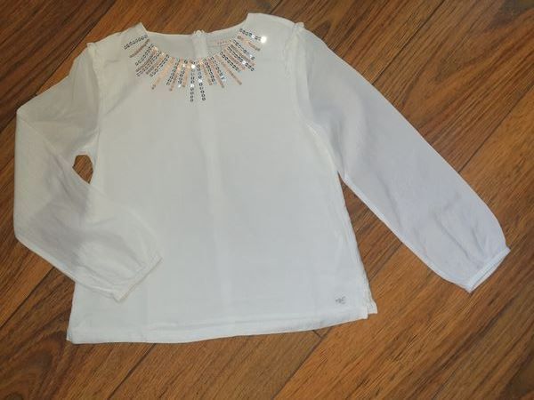 Blouses, T-shirts & Tops: Festliche Bluse **ESPRIT** Gr. 128 / 134 – D'occasion à Buchrain par regenblume3