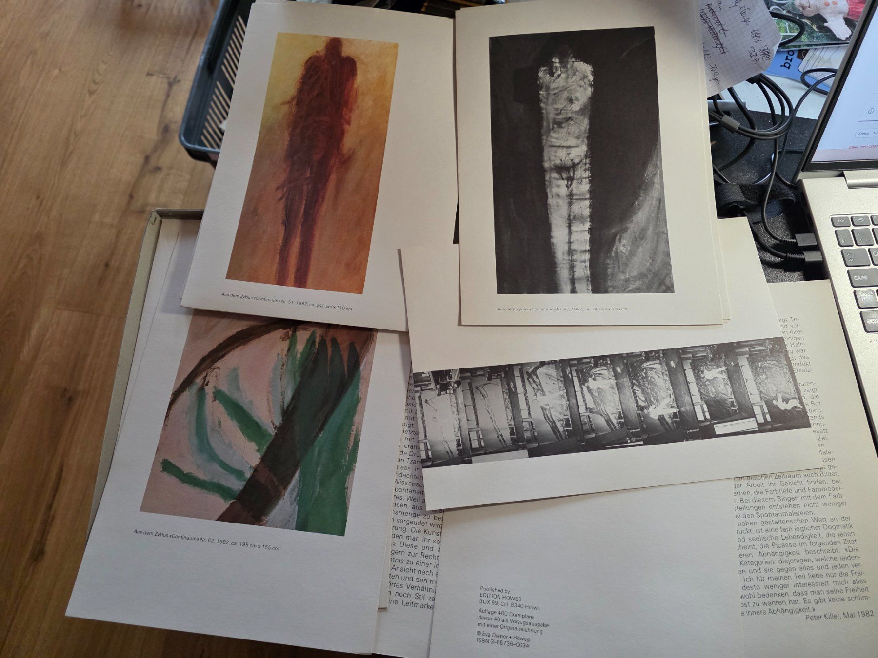 Libri: Kunst Mappe - Eva Diener Edition Howeg 1982 – Usato da Walterswil BE venduto da Lonitti 4