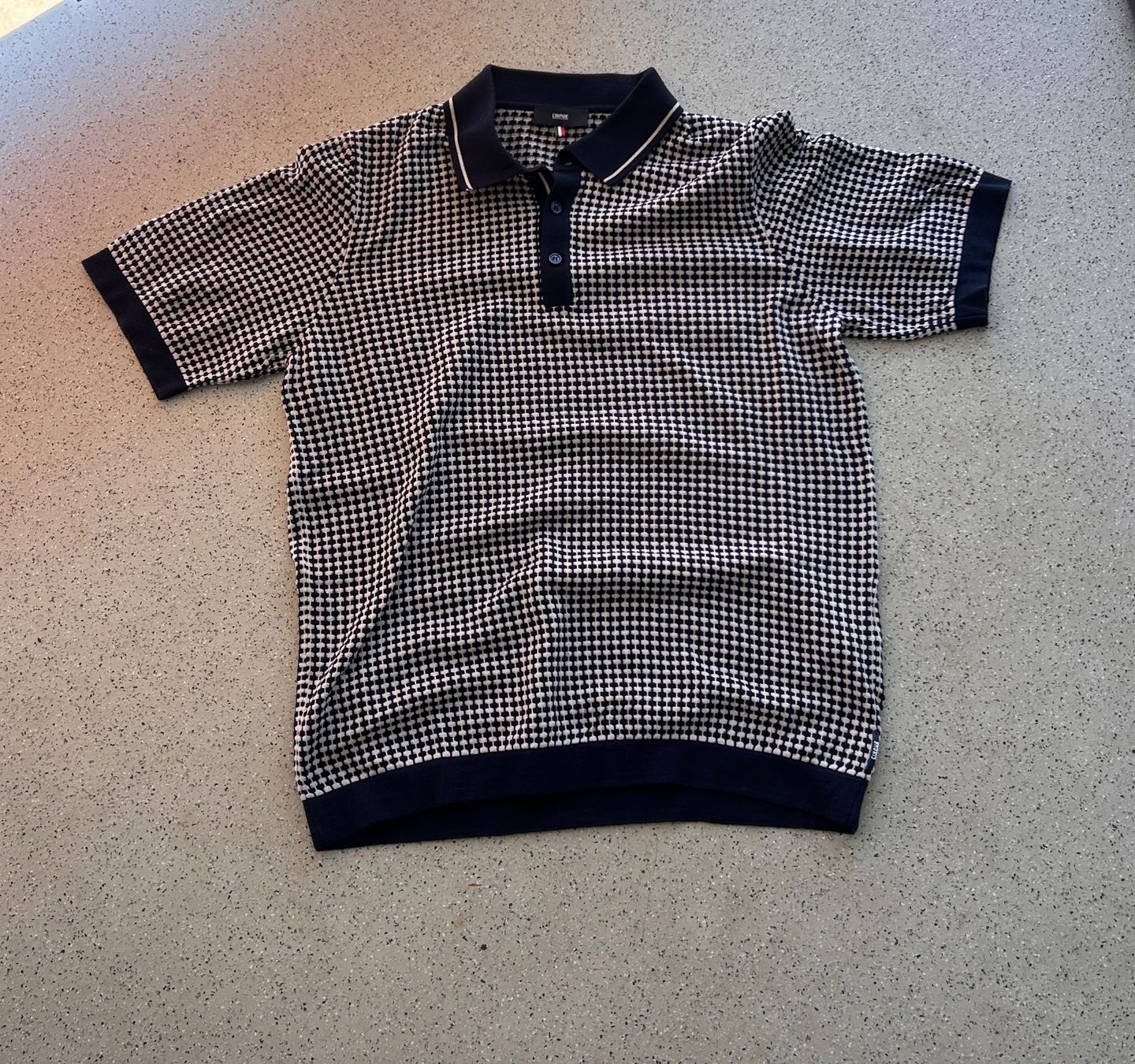 Cinque Polo-Shirts: Polohemd Cinque Pied-de-poule – Gebraucht aus Bern von 44RewornHunter