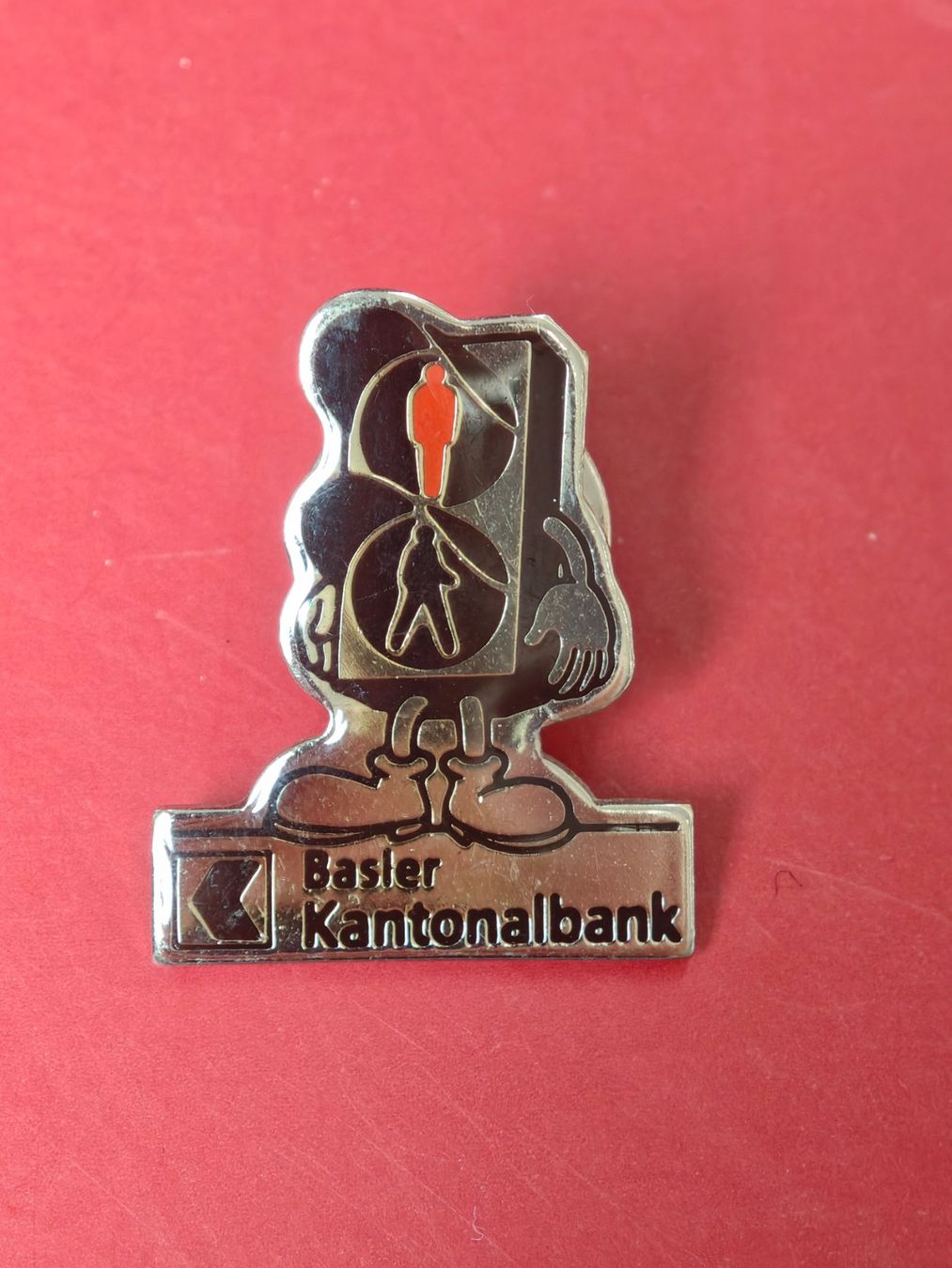 Swiss Placchette & Badge: Pin Basler Kantonalbank – Usato da Urdorf venduto da AHOI-90