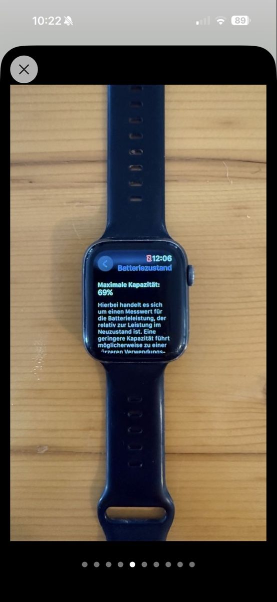 Apple Smartwatch: Apple Watch Series 5 GPS Aluminium  – Gebraucht aus Elgg von Batigol_9 3