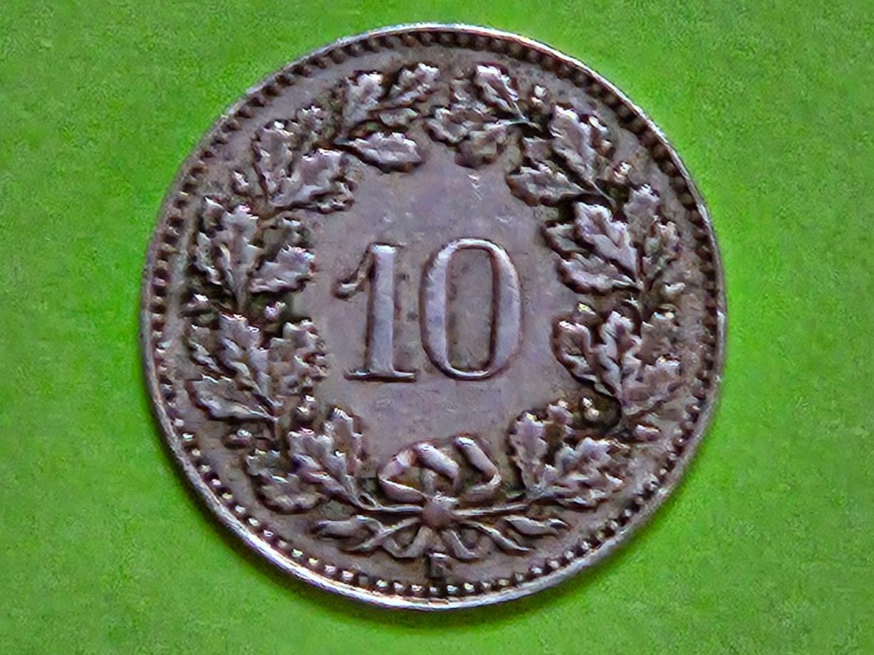 Tutti le monete: 10 Rappen 1942 s-ss – Usato da Hinwil venduto da Bell1894 1